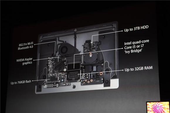 《國際電子商情》蘋果發(fā)布會與傳說中的iPad Mini。強大的NVidia Kepler顯示核心讓新款iMac依舊是很多設計師的首選工具，ivy Bridge和藍牙4.0也很符合潮流