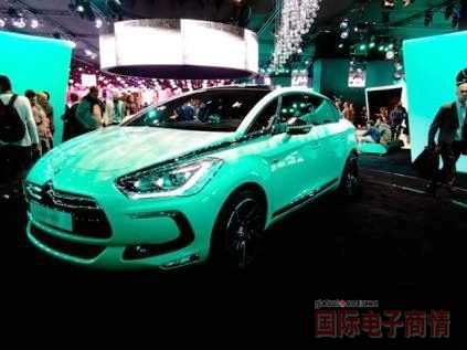 2012年度巴黎車展:雪鐵龍的DS5 HYbrid4混合動力車款