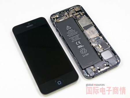 《國際電子商情》拆解iPhone5內無新面孔供應商，三星入冷宮