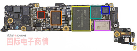 《國際電子商情》拆解iPhone5內無新面孔供應商，三星入冷宮